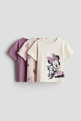 3-pack Printed Jersey Tops