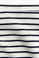 Off-the-shoulder Jersey Top