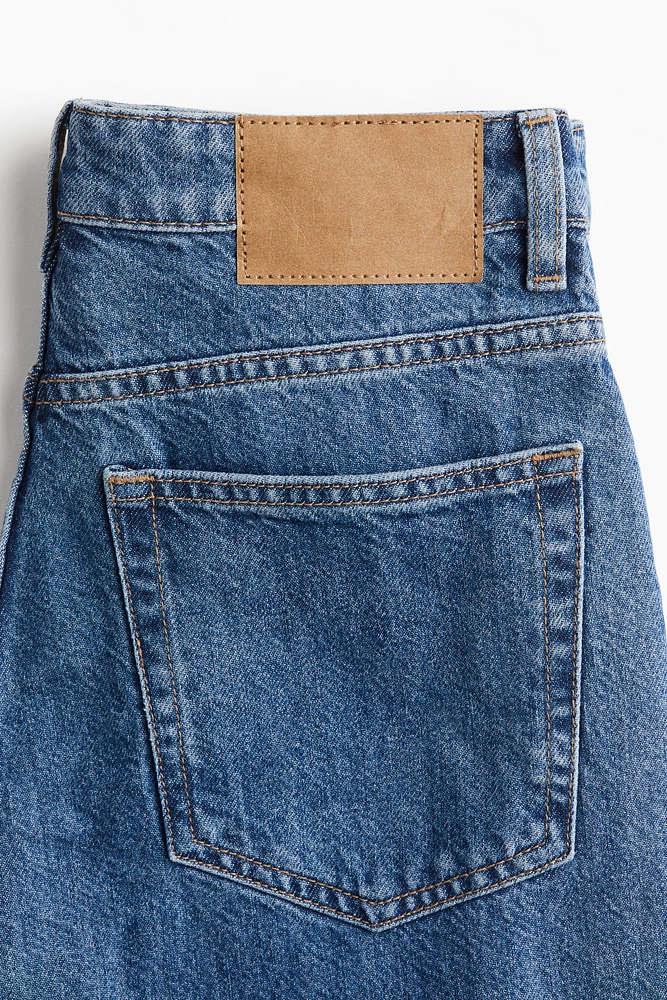 Wide High Jeans