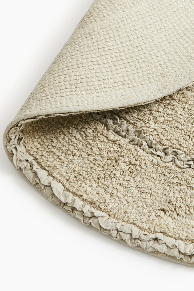 Round Cotton Bath Mat