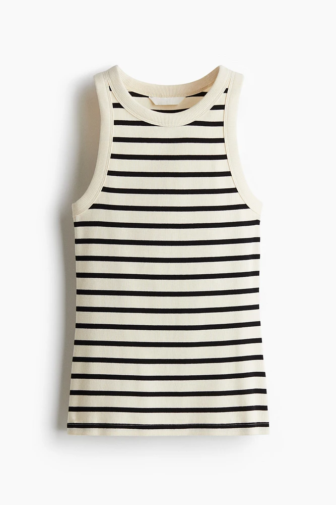 Camisole côtelée