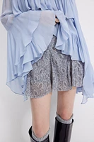 Flared Mini Skirt