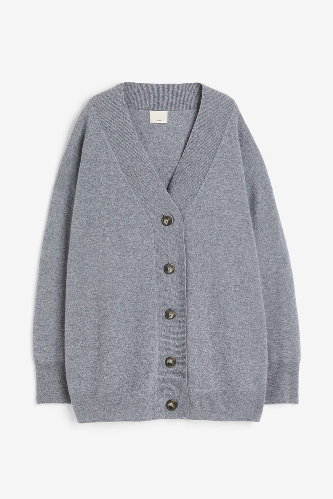 Fine-knit Cashmere Cardigan