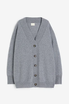 Fine-knit Cashmere Cardigan