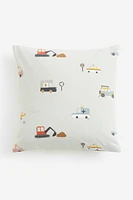 Printed Cotton Cushion Cover