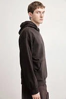 Loose Fit Washed Hoodie