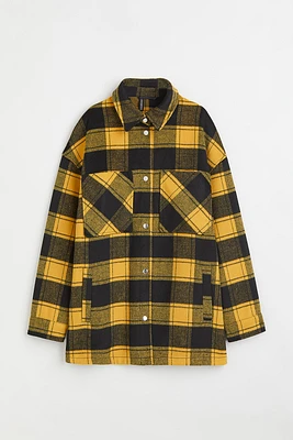 Brushed Twill Shirt Jacket