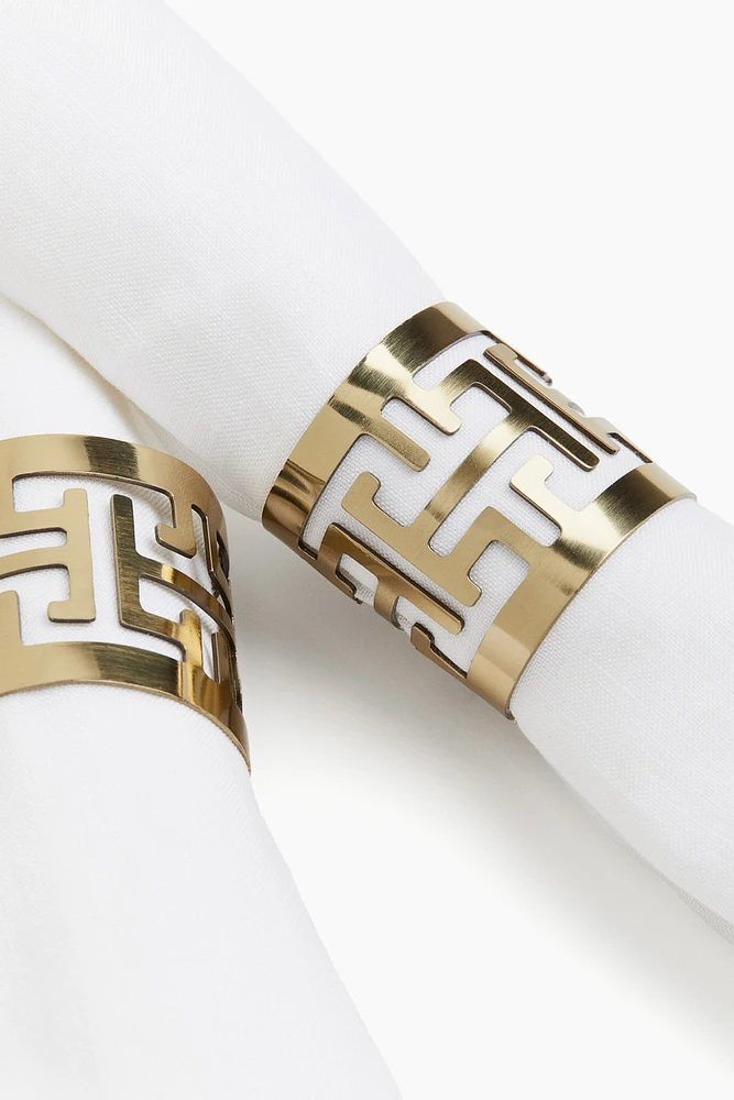 2-pack Metal Napkin Rings