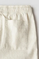 Linen-blend Joggers