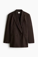 Linen-Blend Blazer