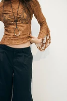 Tailored Crêpe Pants