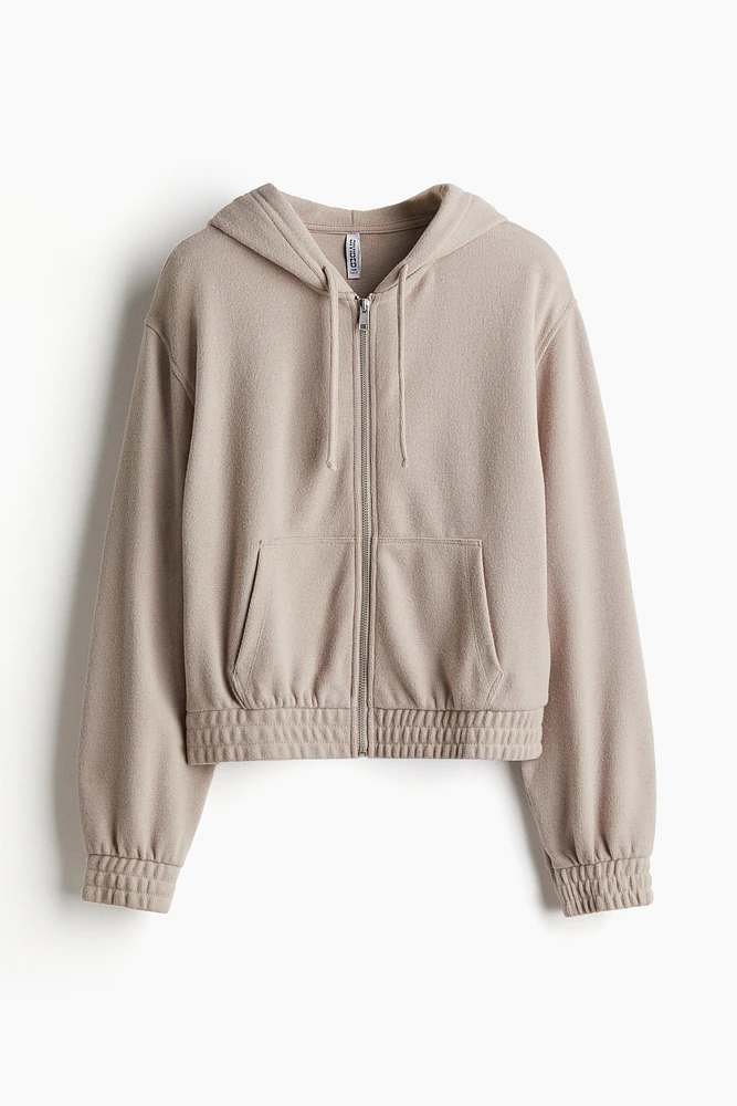 Jersey Hooded Jacket