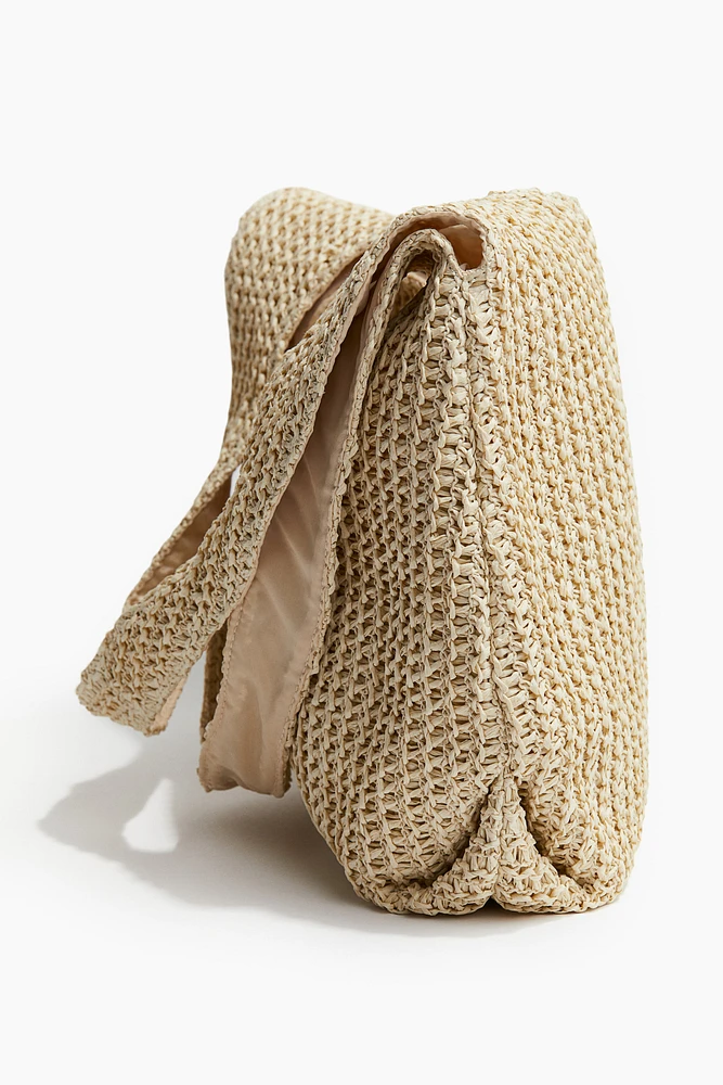 Straw Shoulder Bag