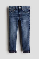 Skinny Fit Lined Jeans