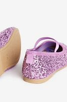 Glittery Ballet Flats