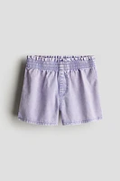 Loose Fit Denim Shorts