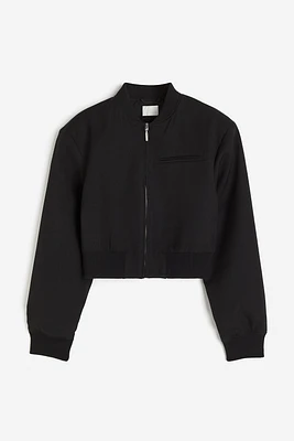 Short Bomber Jacket