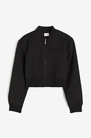 Short Bomber Jacket