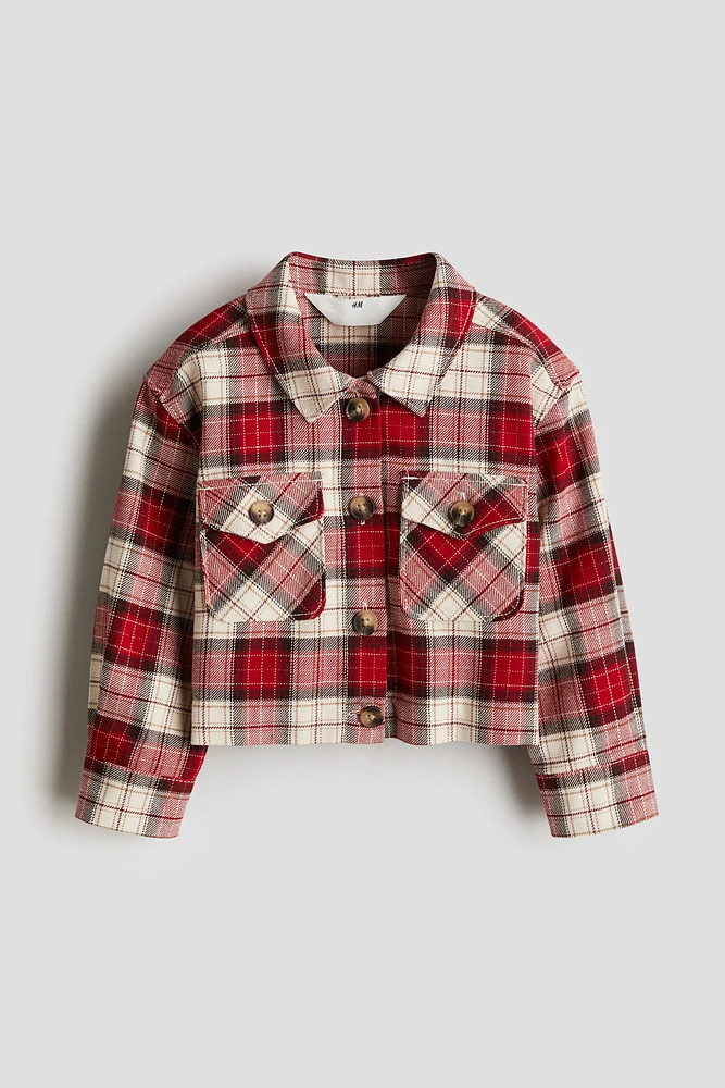 Short Flannel Jacket