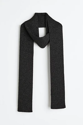 Glittery Knit Scarf