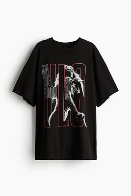 T-shirt grande taille imprimé