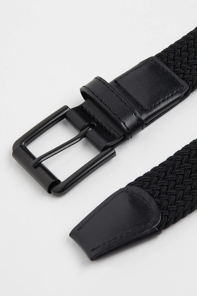 Elasticized Fabric Belt