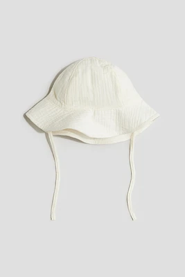 Cotton Muslin Sun Hat