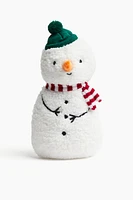 Peluche bonhomme de neige