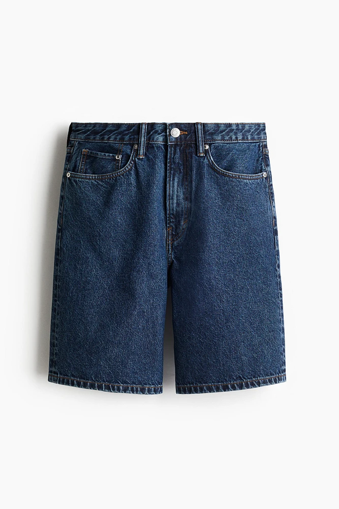 Relaxed Denim Shorts