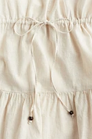 Drawstring-detail Dress