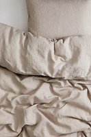 Linen Twin Duvet Cover Set