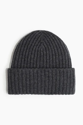 Cashmere-Blend Beanie