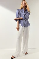 Linen-blend Shirt