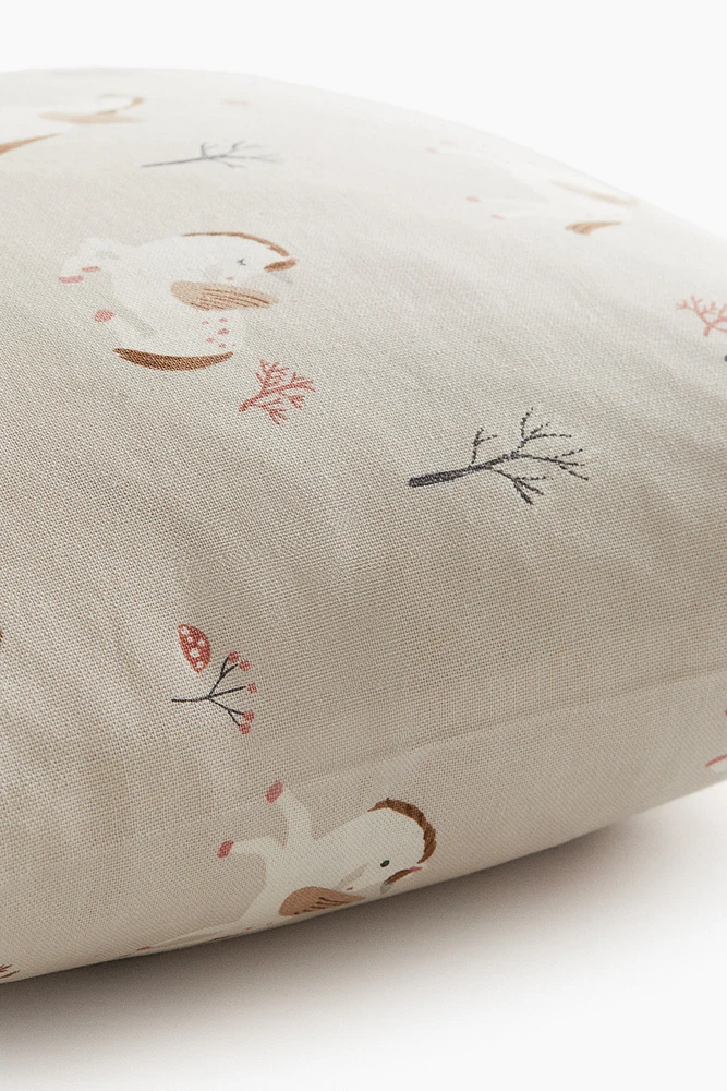 Printed Cotton Cushion Cover