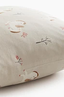 Printed Cotton Cushion Cover