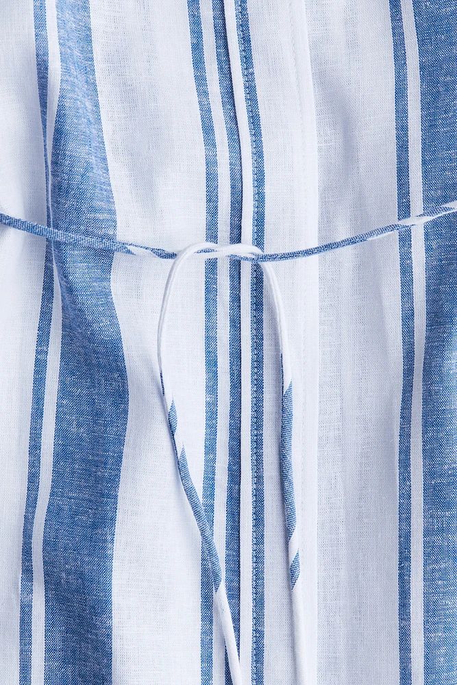 Robe en lin mélangé