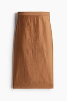Lyocell-Blend Pencil Skirt
