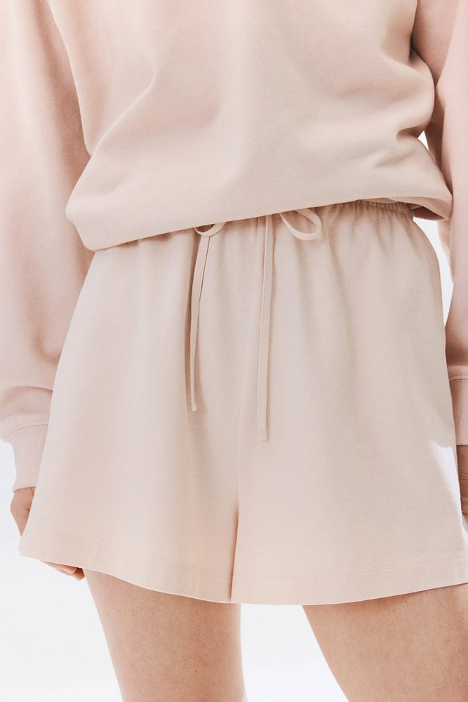 Cotton Shorts with Drawstring