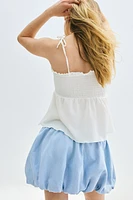 Smocked Camisole Top
