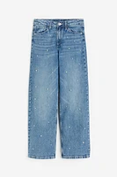 Wide Leg Low Jeans