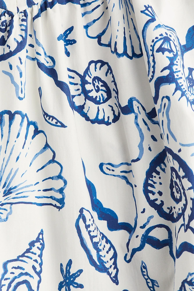 Robe à jupe évasée