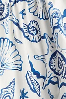 Robe à jupe évasée