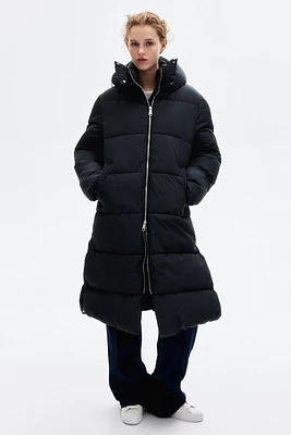 Water-repellent Puffer Coat