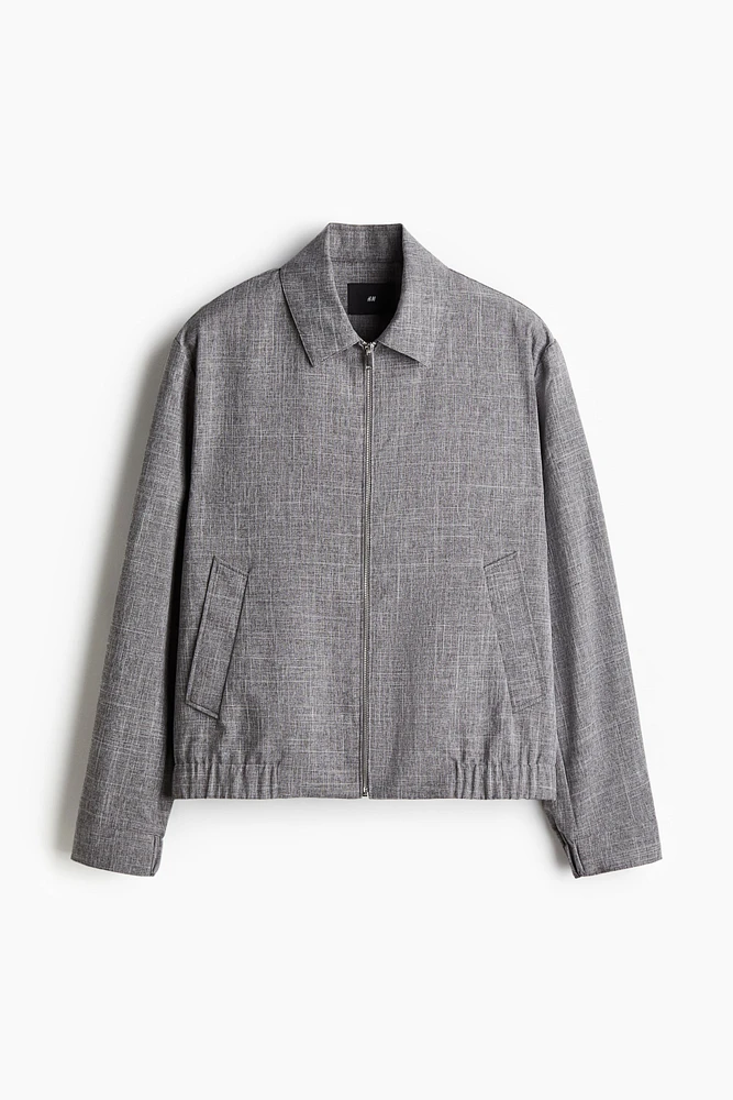 Veste coupe classique en sergé