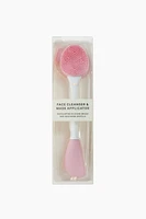 Facial Cleansing Brush and Mask Applicator