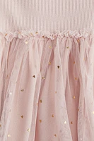 Dress with Tulle Skirt