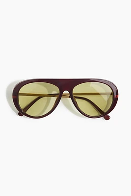 Lunettes de soleil de style rétro