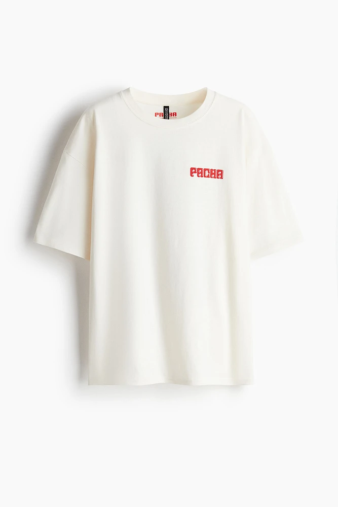 T-shirt ample imprimé