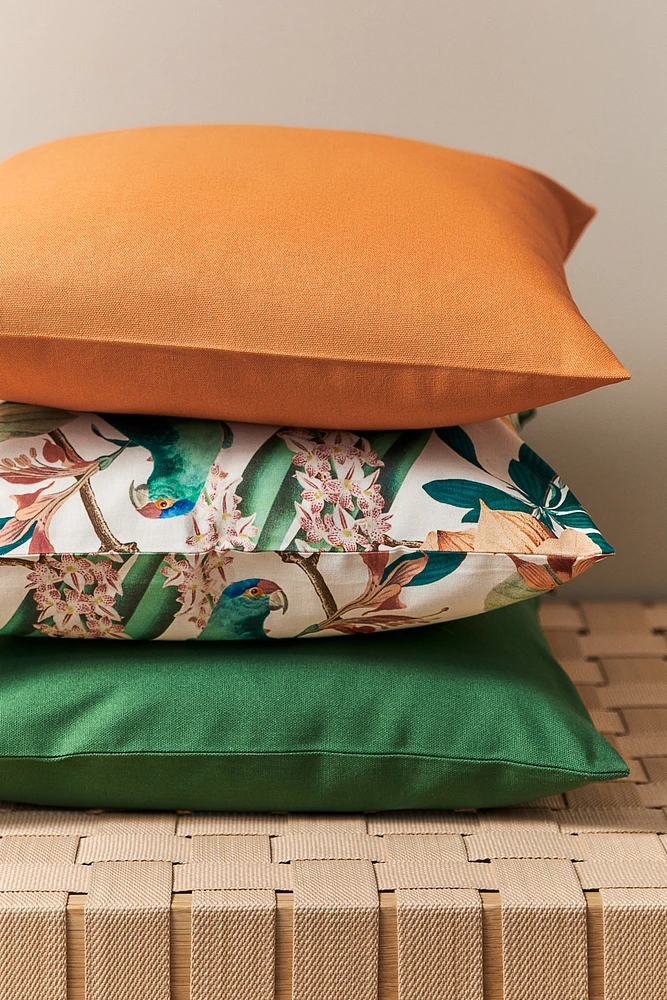 Housse de coussin en coton