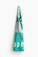 Serviette de bain à motif